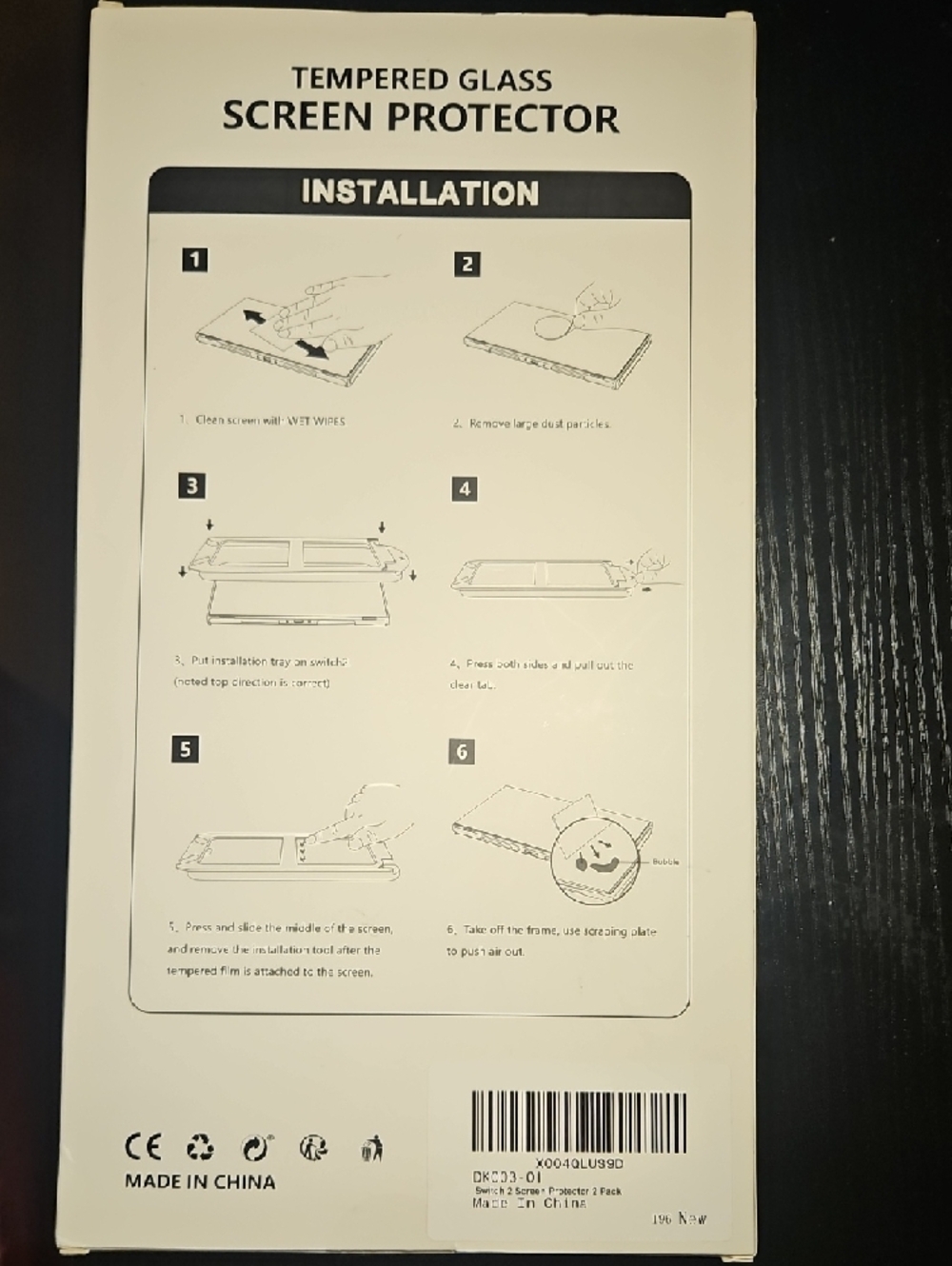 Nintendo Switch2 Screen Protector 2Pack - Picture 2 of 2
